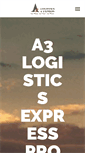 Mobile Screenshot of a3logisticsexpress.com